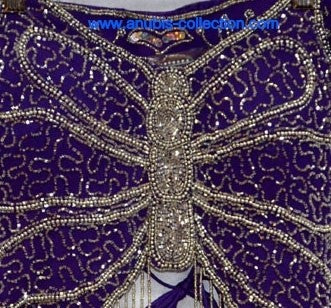Conjunto mariposa fajín largo.
