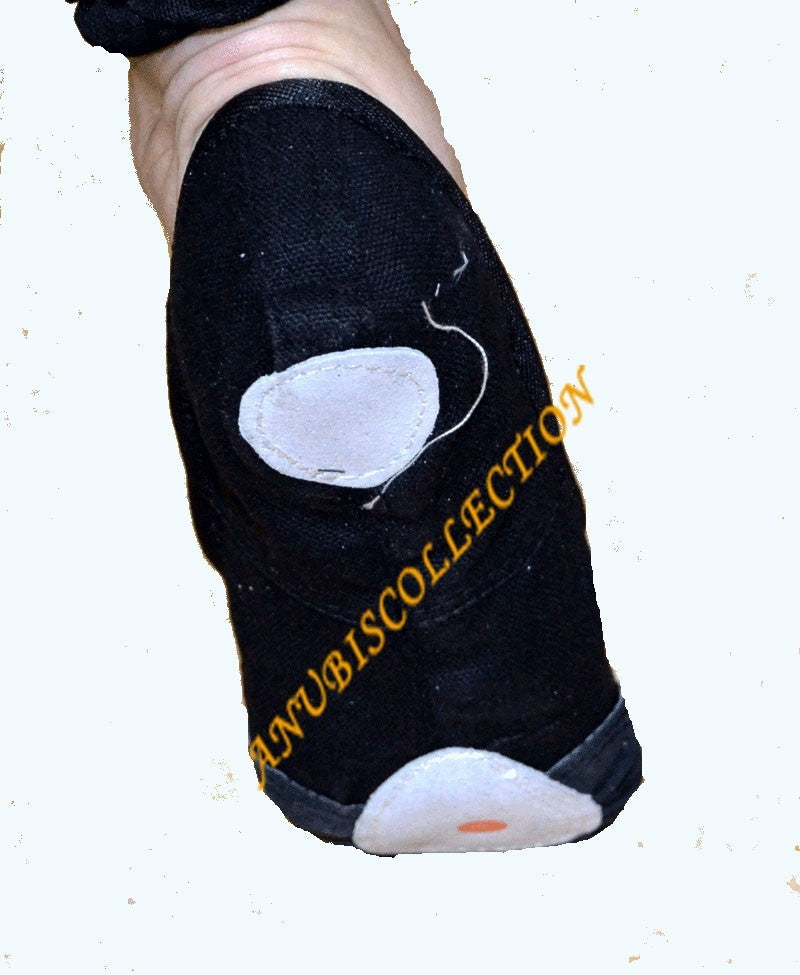 Zapatillas de tela.