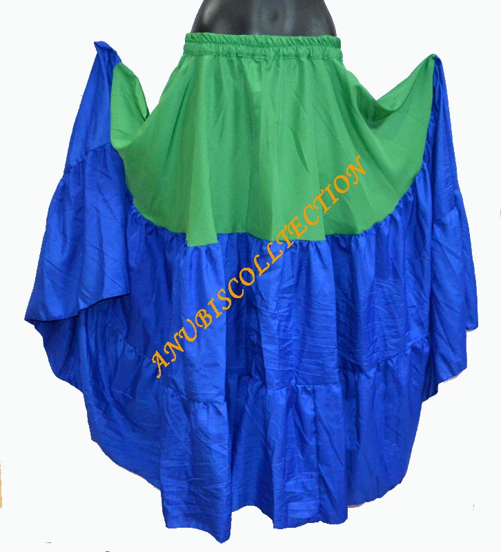 Falda tribal bicolor