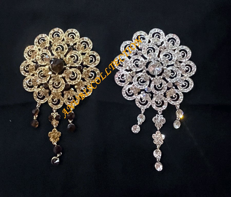 Broches círculos
