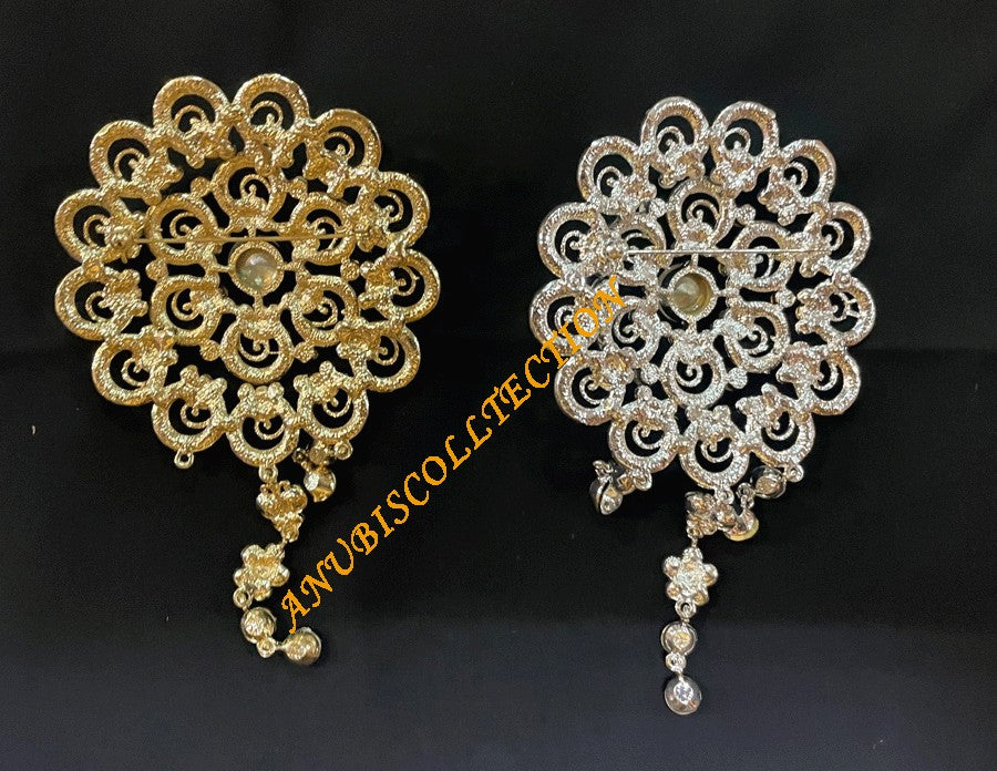 Broches círculos