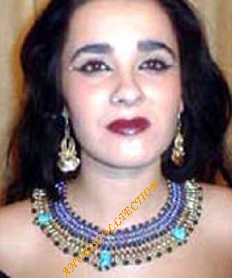 Collar Nefertiti 2 filas