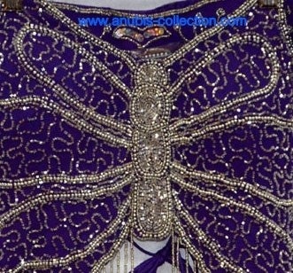 Conjunto mariposa fajín largo.