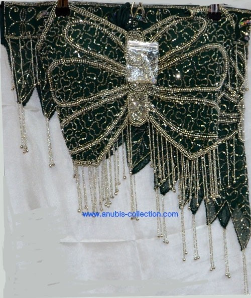 Conjunto mariposa fajín largo.